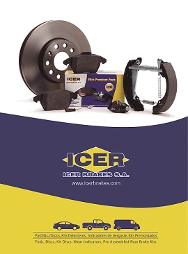 Icer Brakes S.A. se complace en presentar el nuevo catálogo Master para Turismo y Furgoneta 2015-2016. 